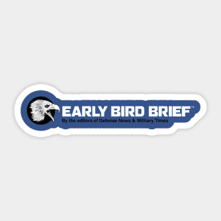 Early Bird Brief Logo Only Sticker